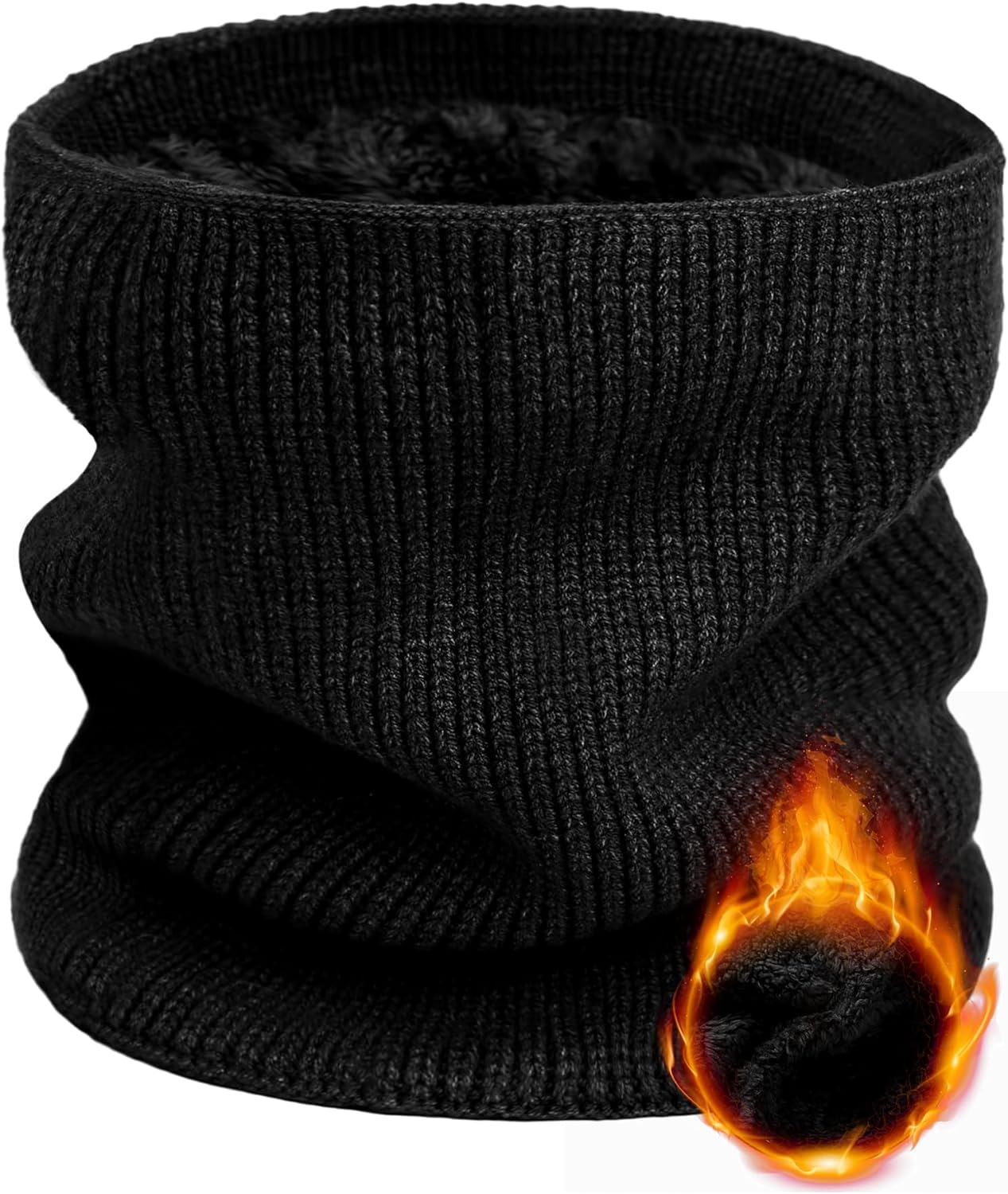 Neck Warmer Gaiters for Men Women Winter Neck Scarves Fleece Cold Weather Gear Ski Skate Accessories Nose Ear Face Mask - Image 1